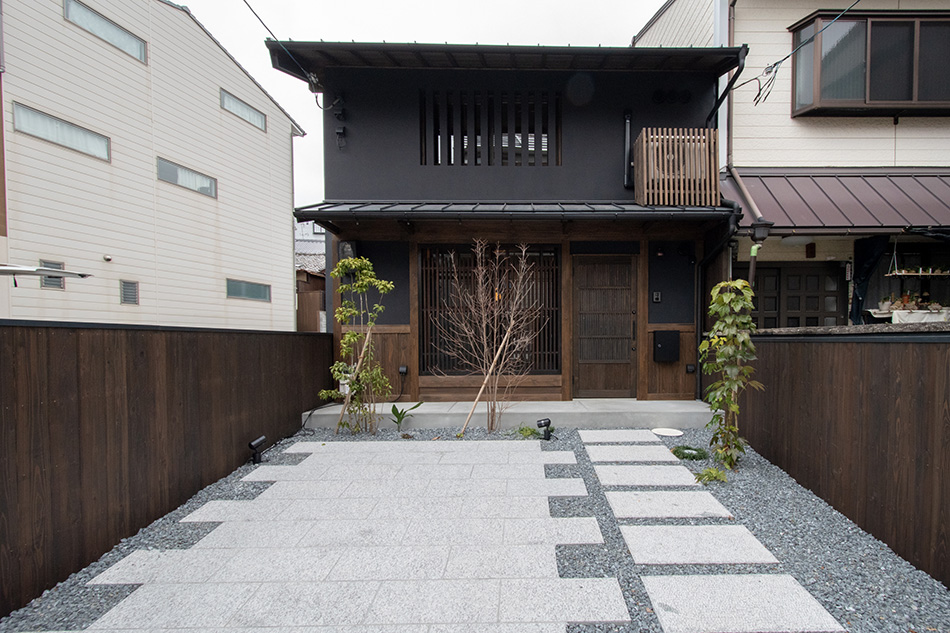 紫野の改装京町家